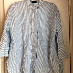 Blue Stripped Button Down